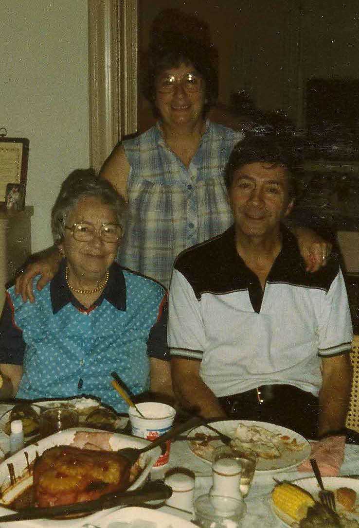 Nana, Aunt Marietta and Dad