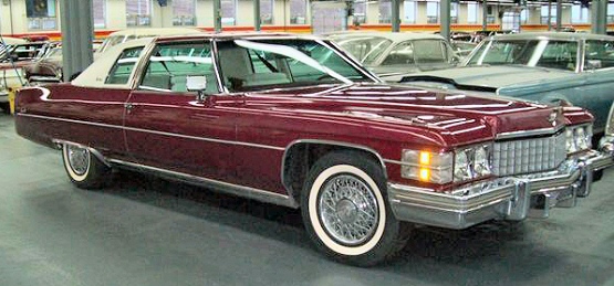 1974 Coupe DeVille - our next Caddy