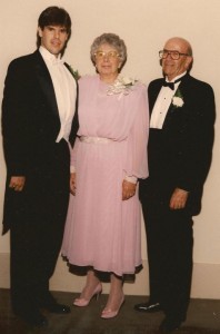 John and his parents