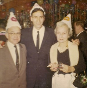 Papa, Dad and Grandmommy at Presto's Tavern