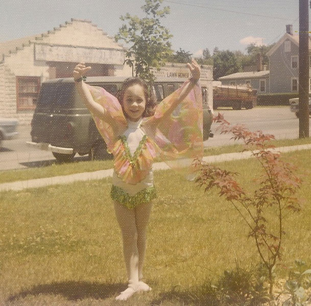 My butterfly ballet outfit