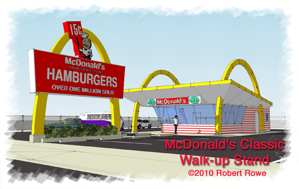Robert Rowe's McDonald's art