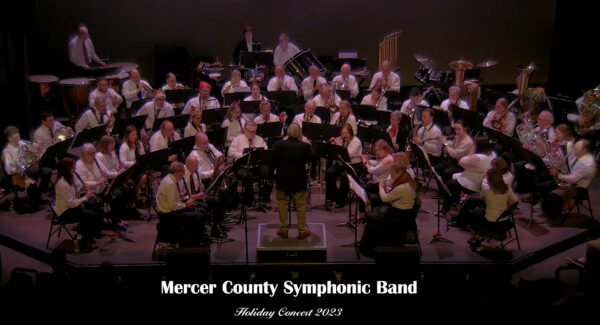 Mercer County Symphonic Band holiday concert 2023